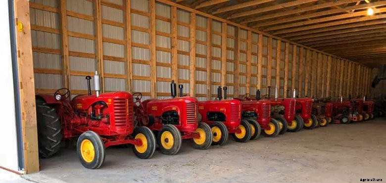 More of Tom&#039;s red tractor collection